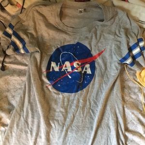 grey nasa shirt